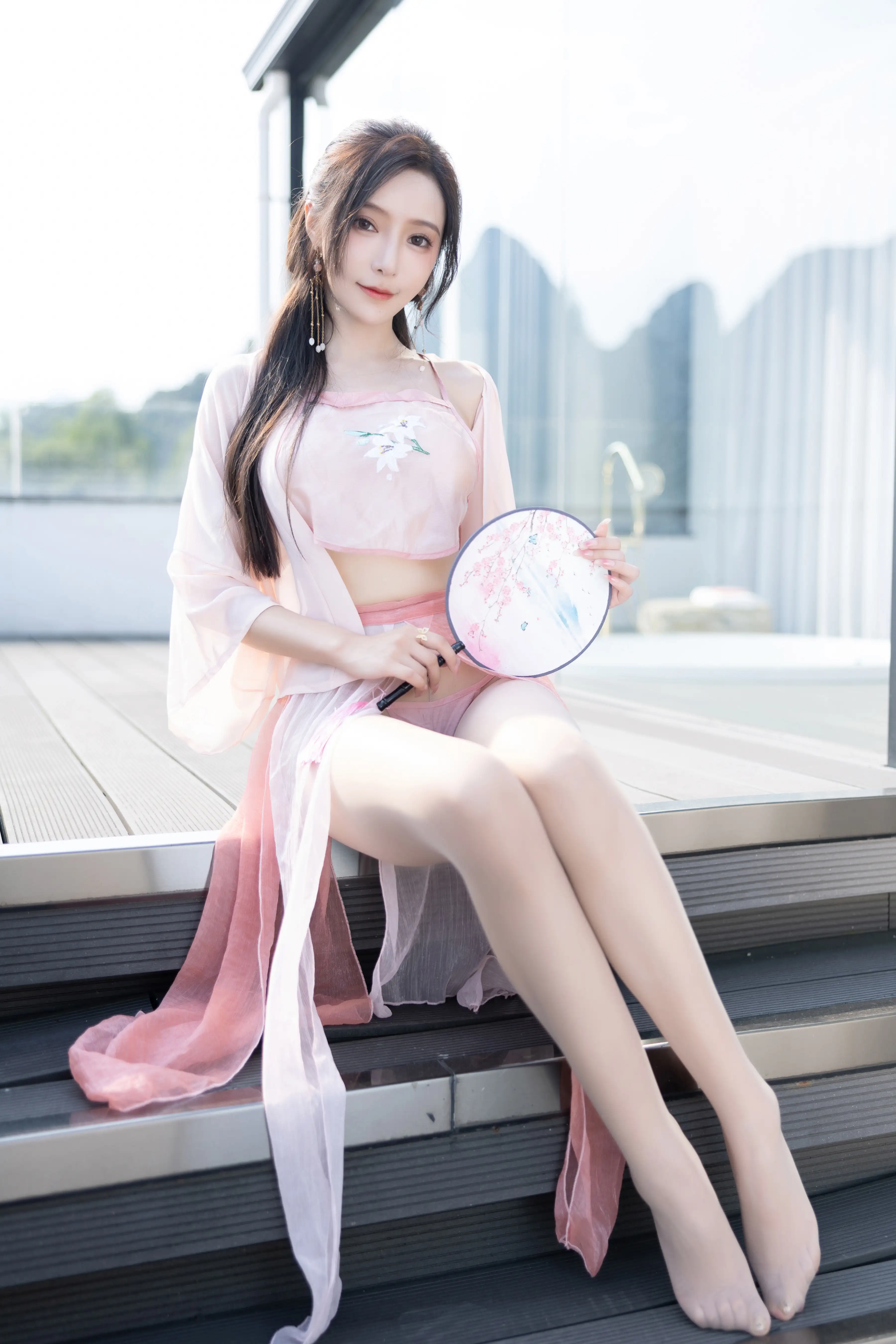 王馨瑶_NO.023_内购无水印_NO.6040_粉色古装情趣_ - M940.COM 内部私购-第6张